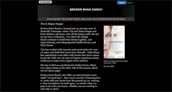 Desktop Screenshot of brokenroadranch.myeweb.net