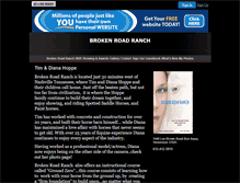 Tablet Screenshot of brokenroadranch.myeweb.net