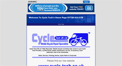 Desktop Screenshot of cycletech.myeweb.net