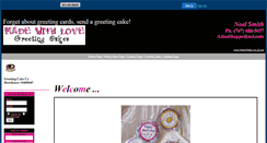 Desktop Screenshot of greetingcakes.myeweb.net