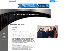 Tablet Screenshot of dmblibrary.myeweb.net