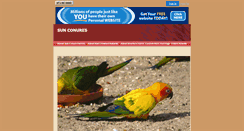 Desktop Screenshot of parrots.and.poodles.myeweb.net