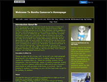 Tablet Screenshot of bonnie.myeweb.net