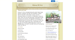 Desktop Screenshot of midwayrvpark.myeweb.net