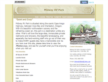 Tablet Screenshot of midwayrvpark.myeweb.net
