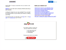 Tablet Screenshot of onlinebaseball.myeweb.net