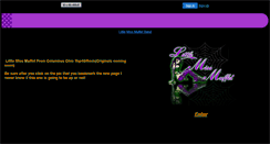 Desktop Screenshot of littlemissmuffet.myeweb.net